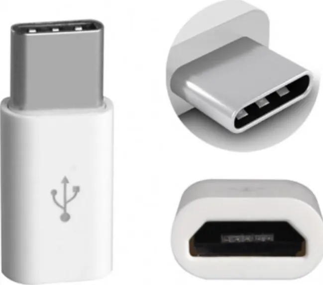 Adapter Przejściówka Micro Usb-c 3.1 Typ C Kabel