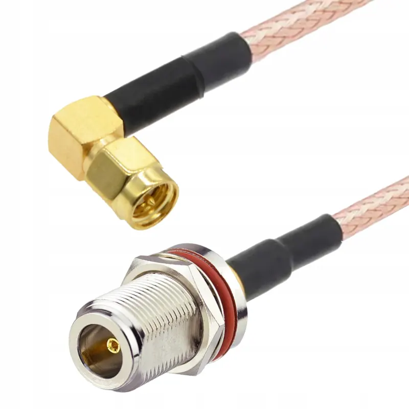 Pigtail N gniazdo Bh Sma wtyk Ra RG400 1m