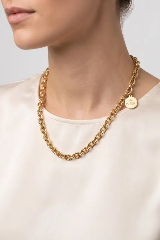 PURELEI Share Aloha Kette Gold Maat: OS | Kettingen Outlet | Dames | Goud