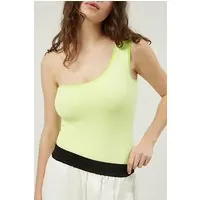 10DAYS Smock Body Faded Fluor Yellow Maat: XL | Body’s Outlet | Dames | Groen