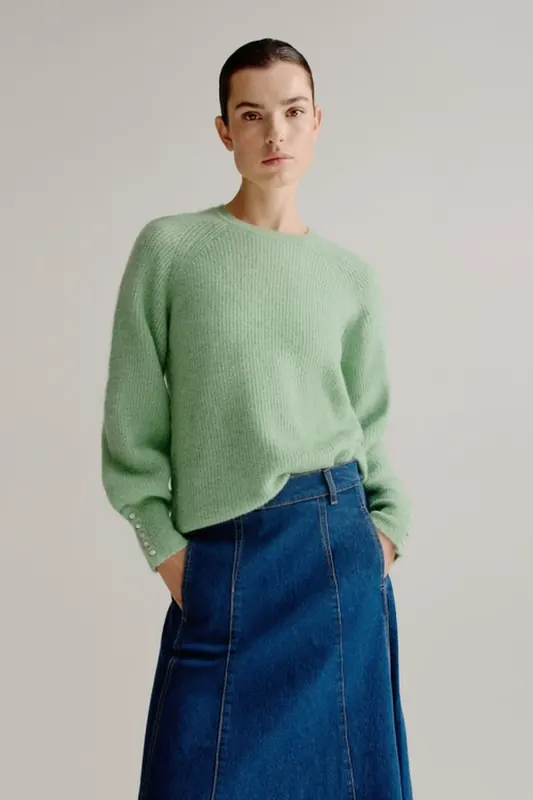 Josephine & Co Lotje Sweater Mint Maat: XL | Sweaters Outlet | Dames | Groen