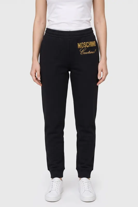 Moschino Trousers Black Maat: 42 | Joggingbroeken Outlet | Dames | Zwart