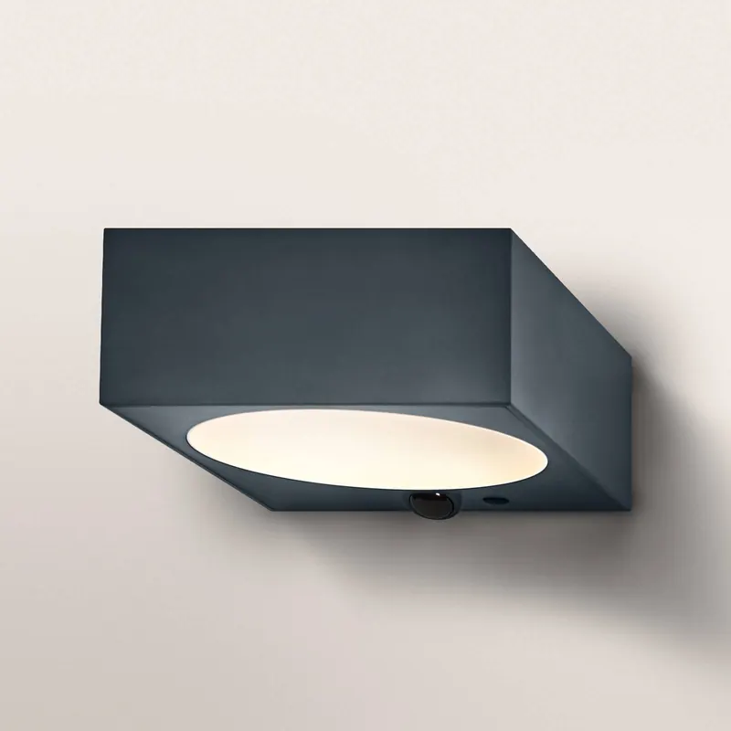 Lampa ścienna solarna OSRAM ENDURA STYLE DOWN, szary, czujnik, IP65