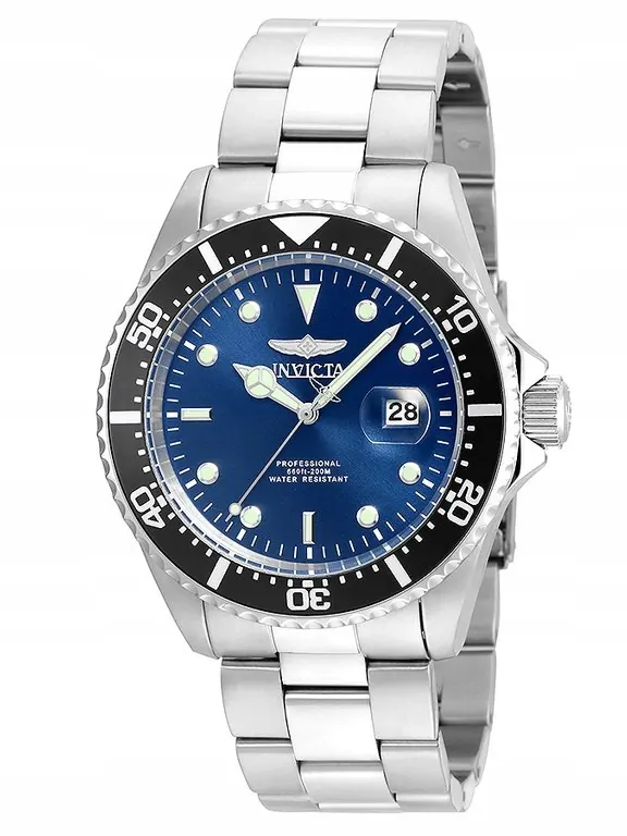 Zegarek Męski Invicta Pro Diver 22054 Wodoszczlność 200m, koperta 43mm