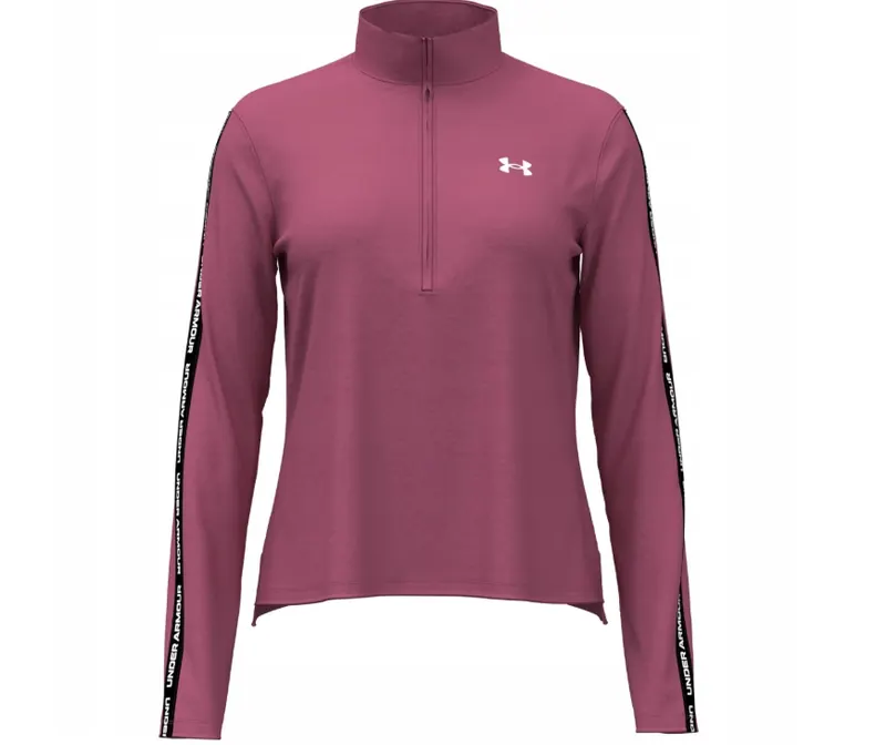 UNDER ARMOUR bluza damska treningowa do biegania na zamek Tech WM Tape różowa (M)