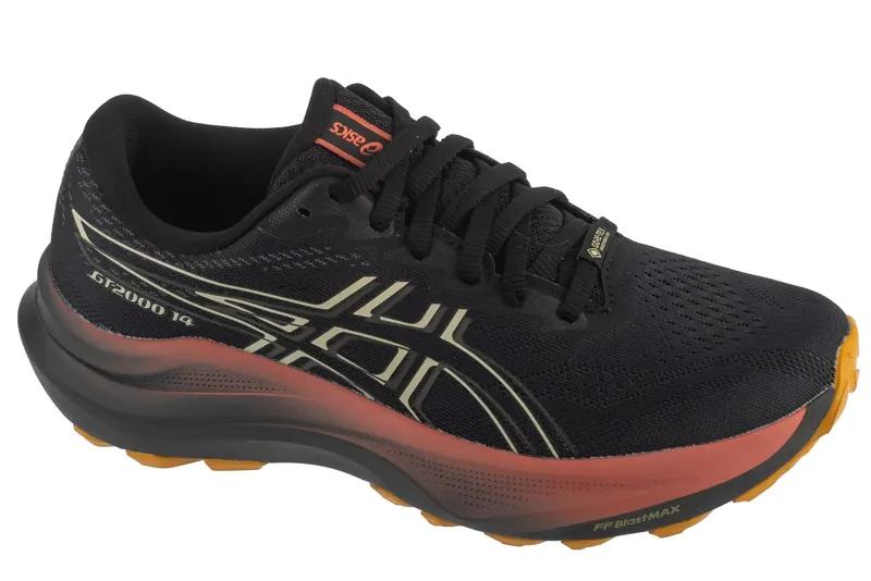 ASICS GT-2000 14 GTX 1012B844-001, Damskie, Czarne, buty do biegania, tkanina, rozmiar: 40