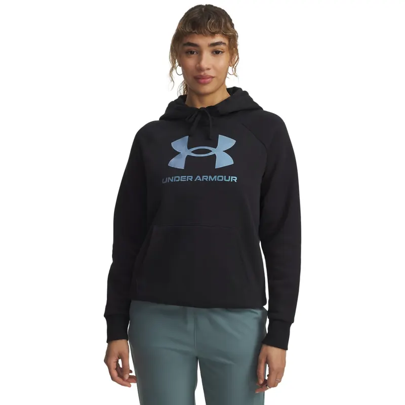UNDER ARMOUR bluza bawełniana damska z kapturem Rival (XS)