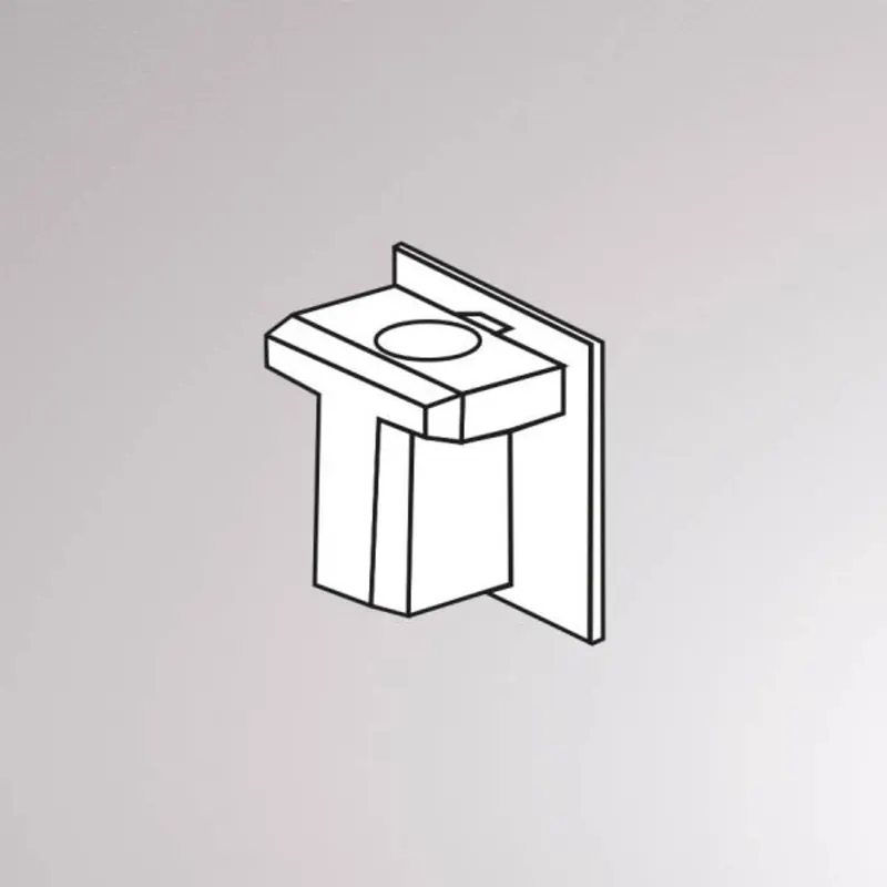 Zaślepka do szyny 2-fazowej Volare, czarna
