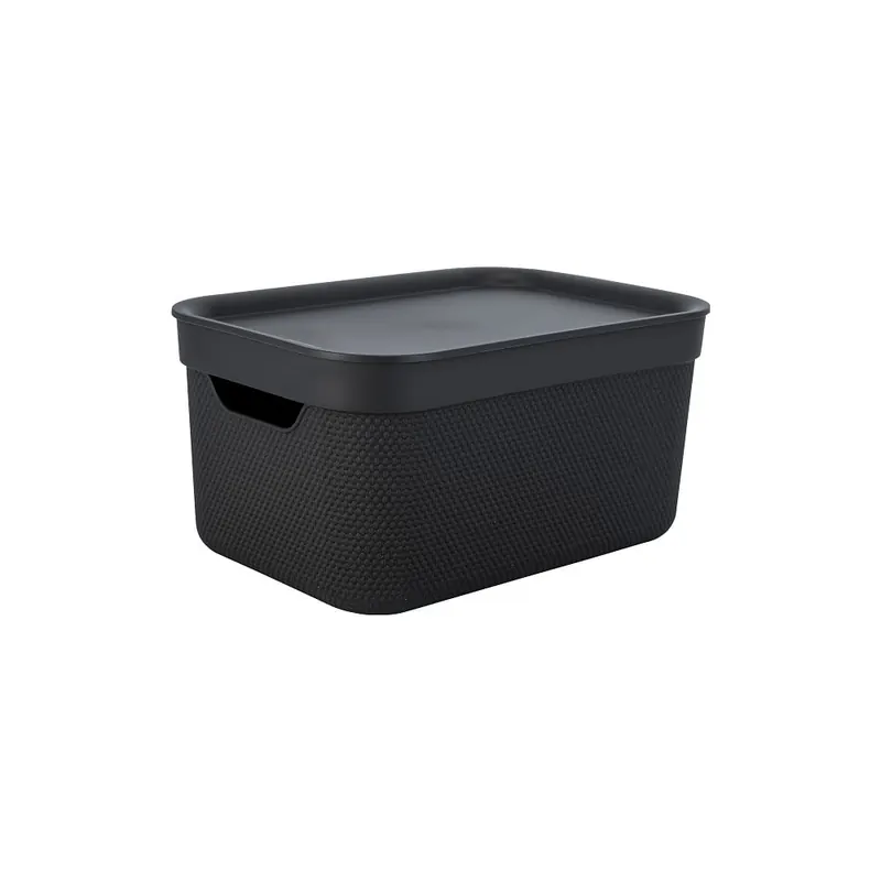 Plastikowy pojemnik z pokrywką Deco − Rotho