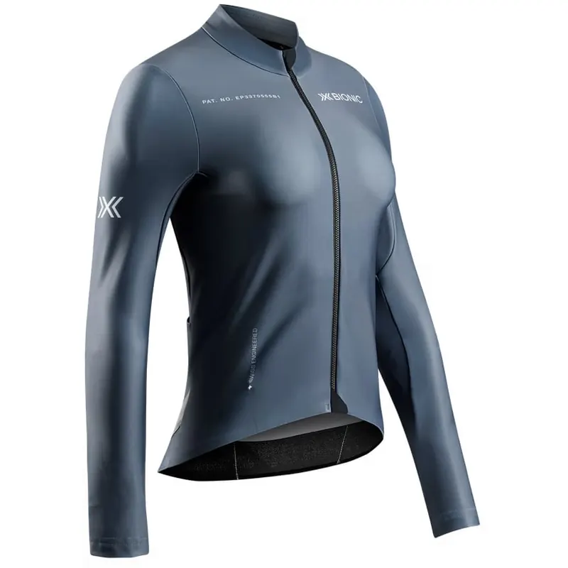 Koszulka z długim rękawem damska X-Bionic COREFUSION RIDE JERSEY LS WMN AURORA MONOCHROME szara (S)