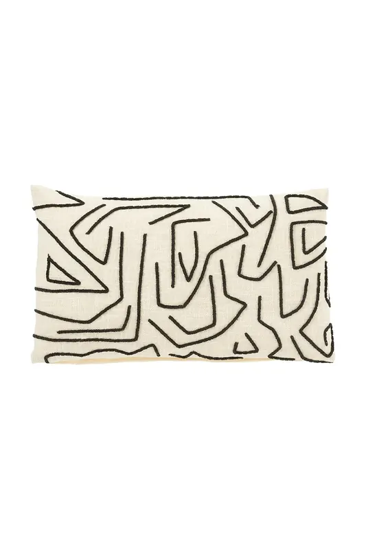 J-Line poduszka dekoracyjna z bawełną 60 x 35 x 15 cm