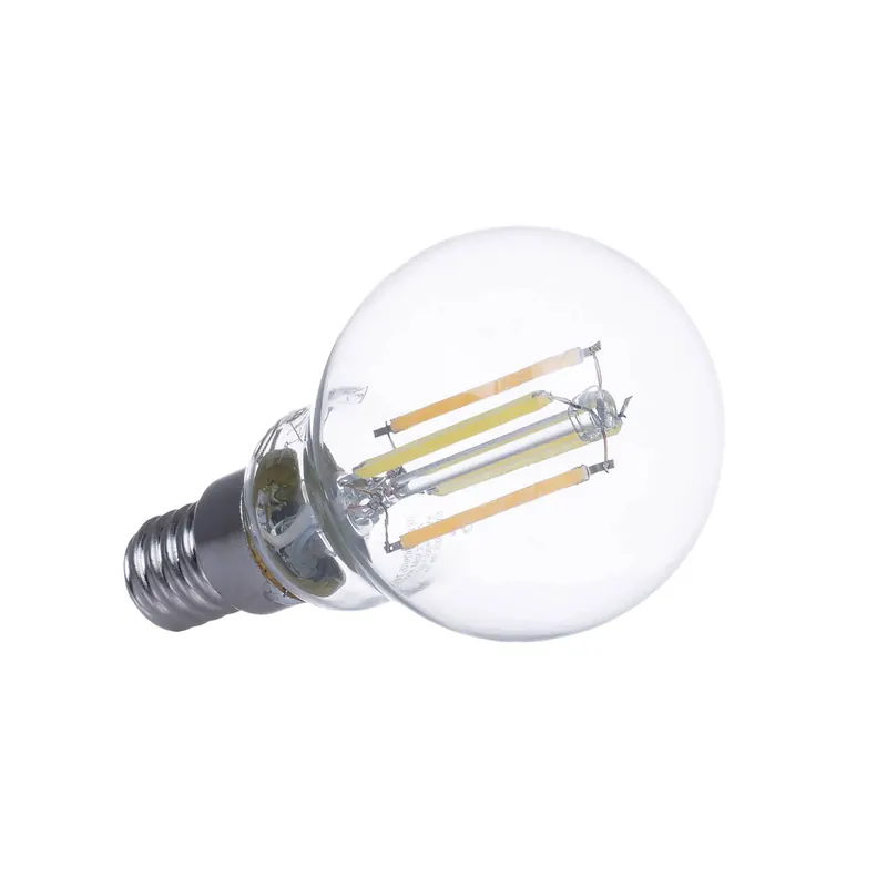 LUUMR Żarówka kropla LED Smart zestaw 2 E14 4,2W CCT przezroczysta Tuya