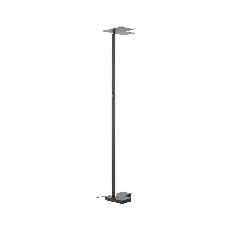 Lampa stojąca LED Mora, antracyt, wysokość 178 cm, metal
