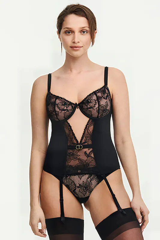 Chantelle Co Other Basque Black Maat: C80 | Onderhemden Outlet | Dames | Zwart