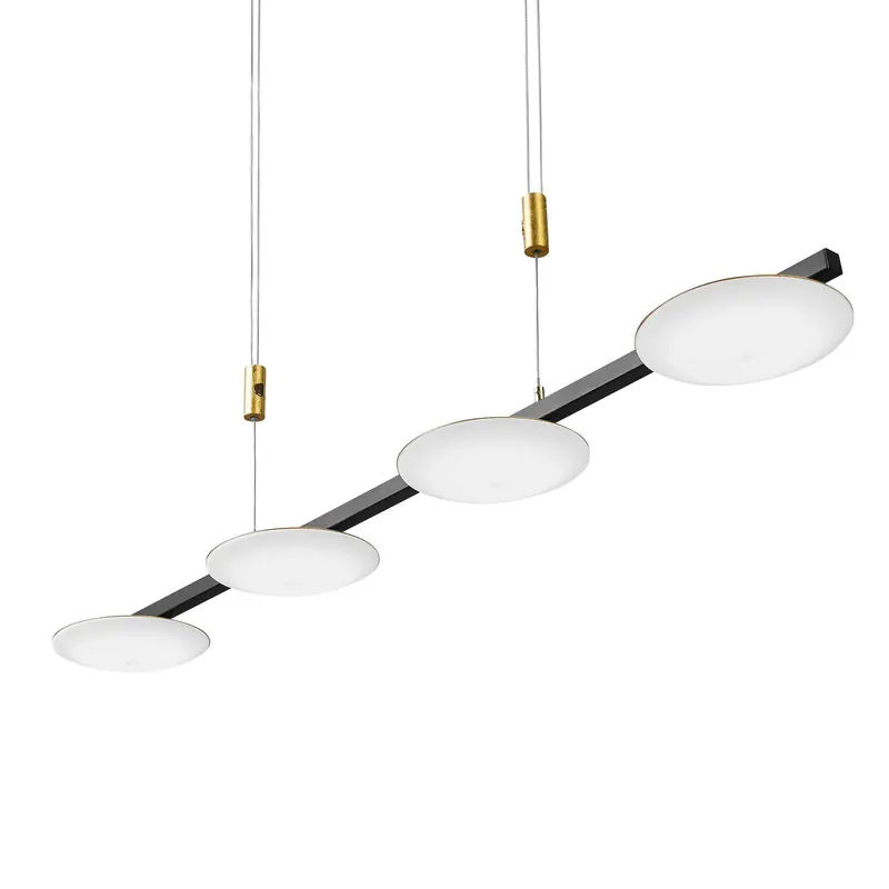 Lampa wisząca LED BANKAMP Pure Up, 4-punktowa