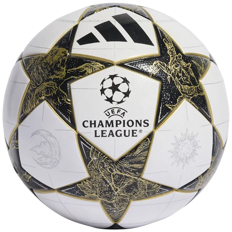 adidas UEFA Champions League LGE FIFA Quality Ball JZ9995, Unisex, Białe, piłki do piłki nożnej, TPU, rozmiar: 4
