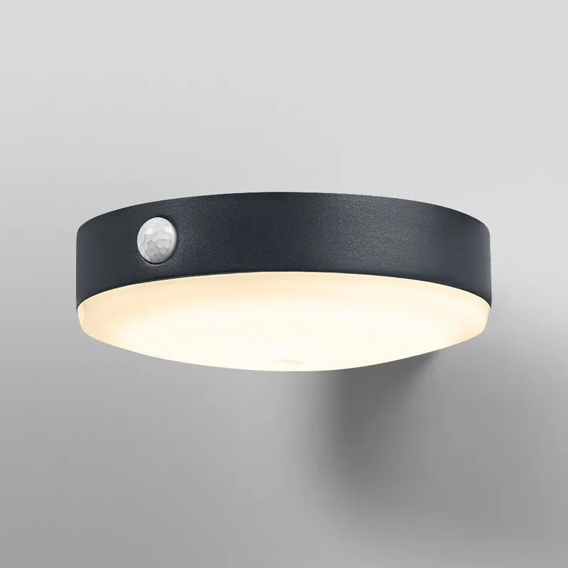 Lampa ścienna LED z czujnikiem OSRAM ENDURA STYLE TOSSA Solar 16 cm 830