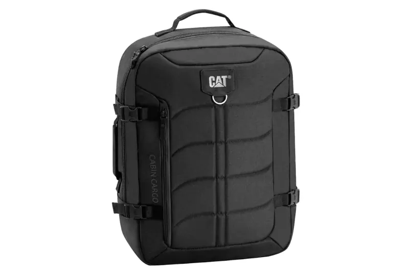Caterpillar Cabin Cargo Backpack 83430-01, Unisex, Czarne, plecaki, poliester, rozmiar: One size
