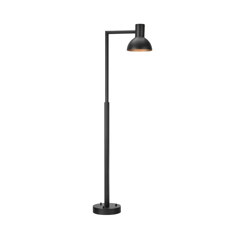 Słupek oświetleniowy LED Nubi, czarna, IP44, ściemniany, wysokość 115 cm