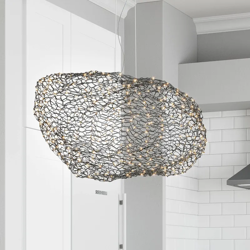 By Rydéns Hayden lampa wisząca LED czarny mat 76cm
