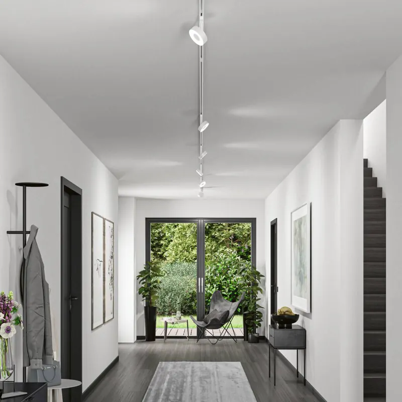 Reflektor LED Paulmann URail Circle, 3-stopniowa regulacja jasności, 3000 K,