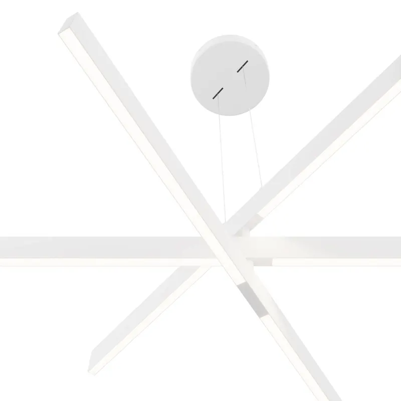 Lampa wisząca LED Maytoni Origami, biała