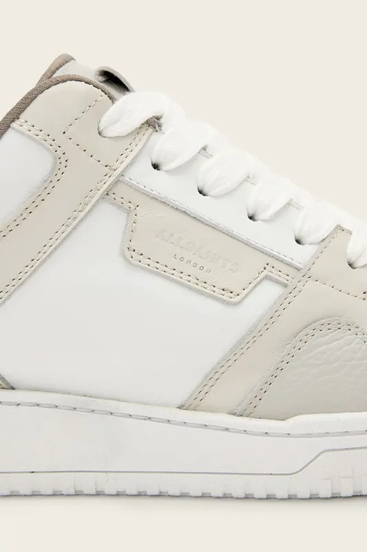 AllSaints Regan Plus Low Top Chalk White/white Maat: 45 | Outdoorschoenen Outlet | Heren | Wit