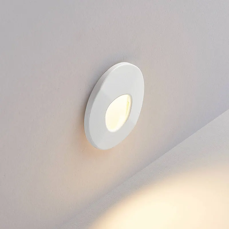 Oprawa wpuszczana LED Molto Luce Wall 68R Sina IP44 RD, biały, CCT