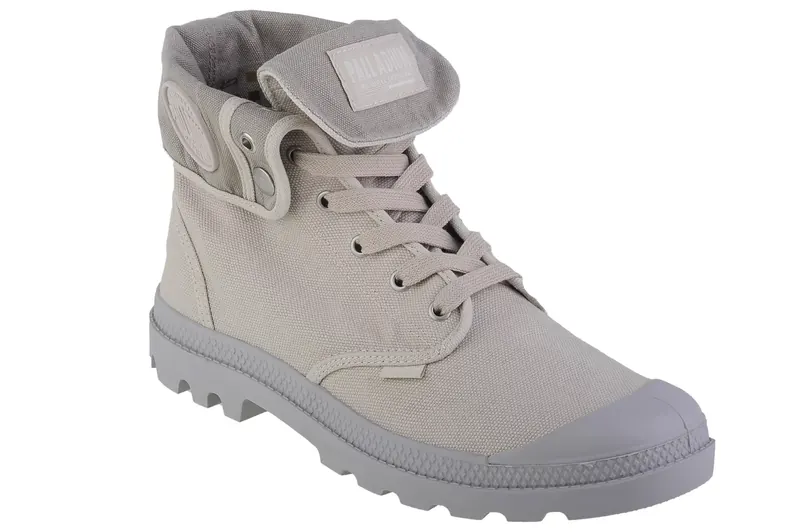Palladium Baggy 02353-095-M, Męskie, Beżowe, buty sneakers, tkanina, rozmiar: 45