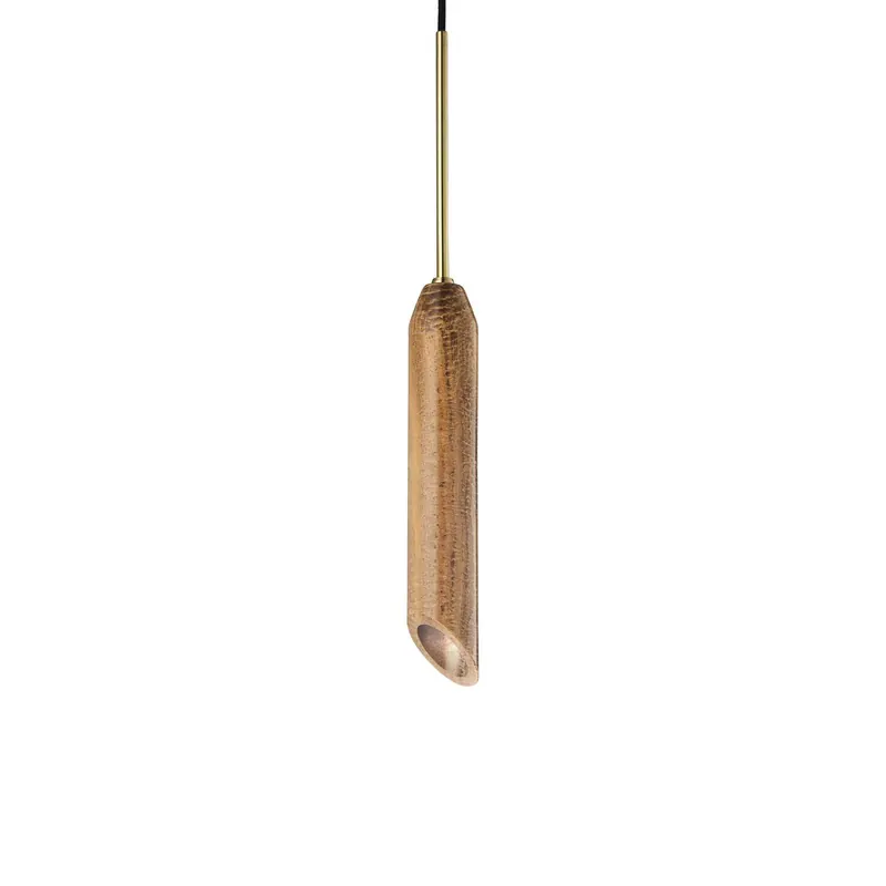 Lampa wisząca Marble Art, kolor złoty, marmur, wysokość 30 cm