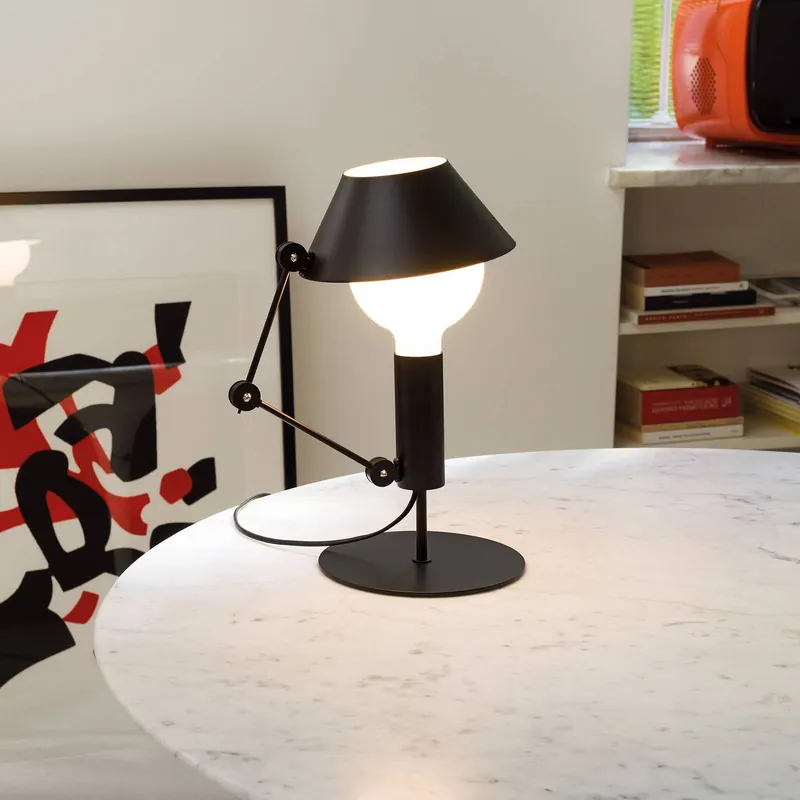 Lampa stołowa Nemo Mr. Light, ruchomy klosz