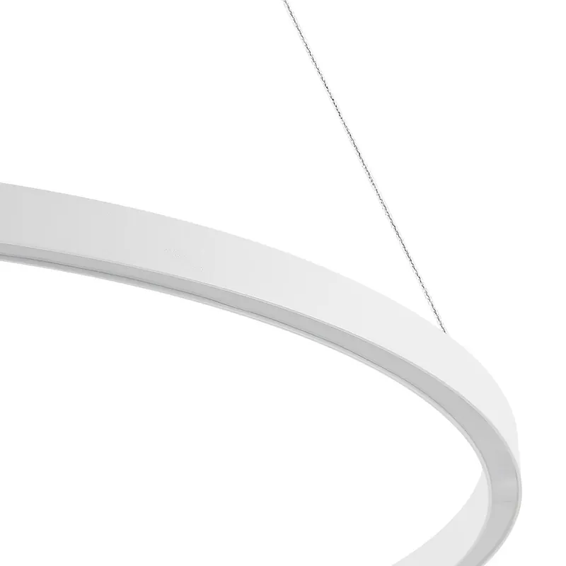 Żyrandol LED Molto Luce Perfora, biały, Ø 90 cm, aluminium