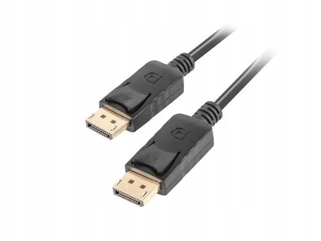 Lanberg Kabel Displayport Przewód Do Pc Monitor Laptop 1 Metr 4K V1 2