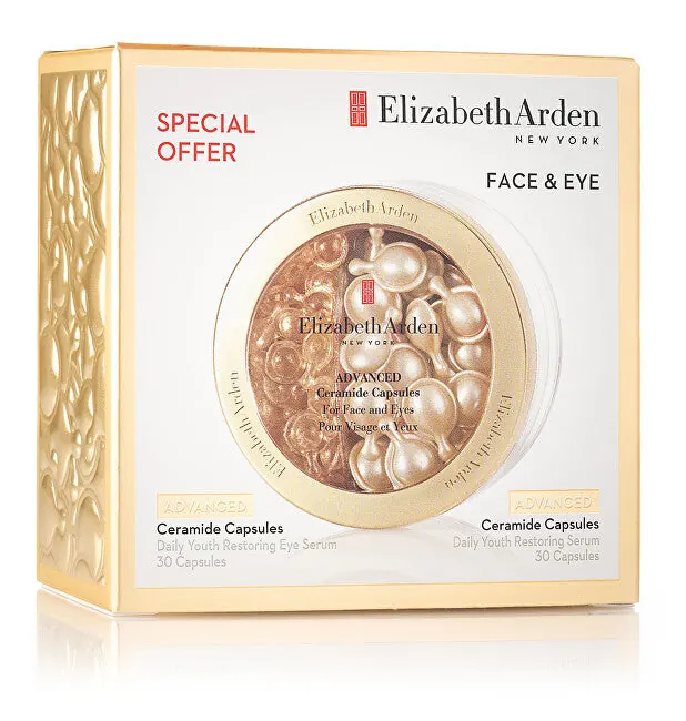 Elizabeth arden Zestaw prezentowy Advanced Ceramide Capsules do pielęgnacji twarzy i oczu dla skóry dojrzałej