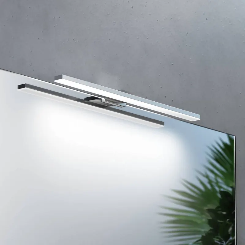 Oświetlenie lustra LED Triga IP44, chrom, 40cm, 4000K