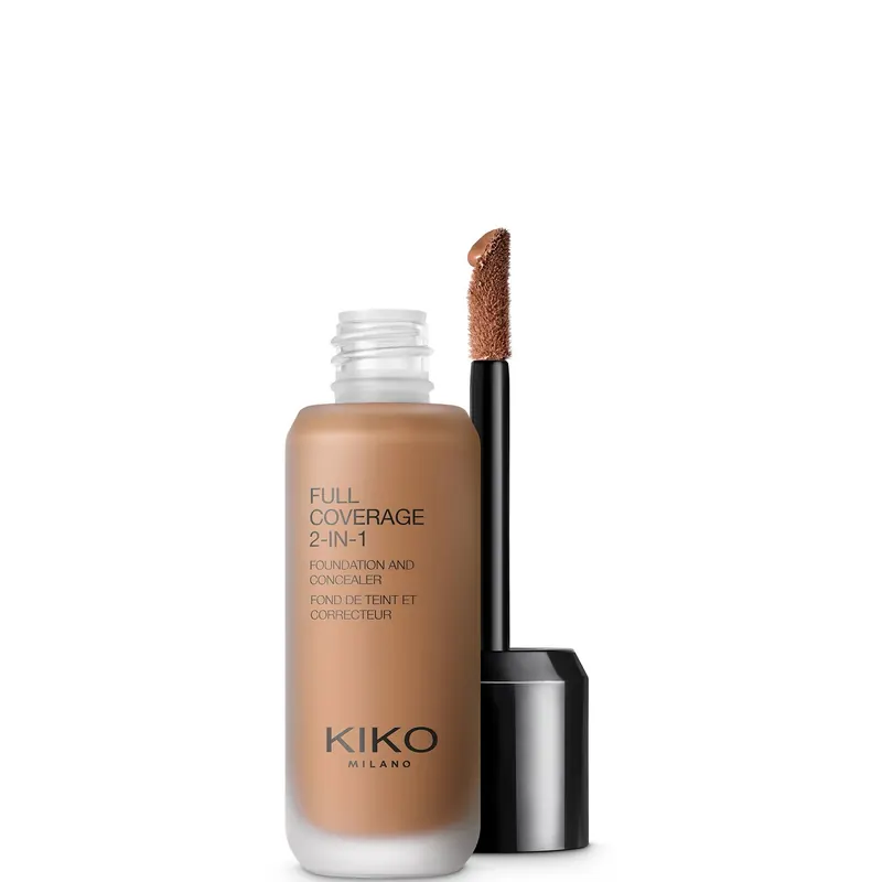 KIKO Milano Full Coverage 2-in-1 Foundation and Concealer 25ml (Various Shades) - 125 Neutral