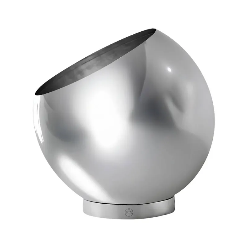 AYTM Doniczka Globe, Ø 30 cm, srebrna, stal nierdzewna