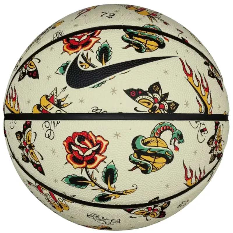 Nike 8P Prm Energy Deflated Ball N1008259-268, Unisex, Beżowe, piłki do koszykówki, Guma, rozmiar: 7