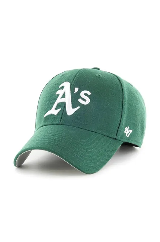 47 brand czapka z domieszką wełny MLB Oakland Athletics