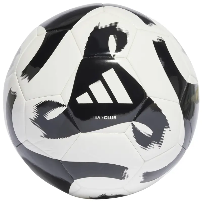 adidas Tiro Club Ball HT2430, Unisex, Białe, piłki do piłki nożnej, TPU, rozmiar: 4