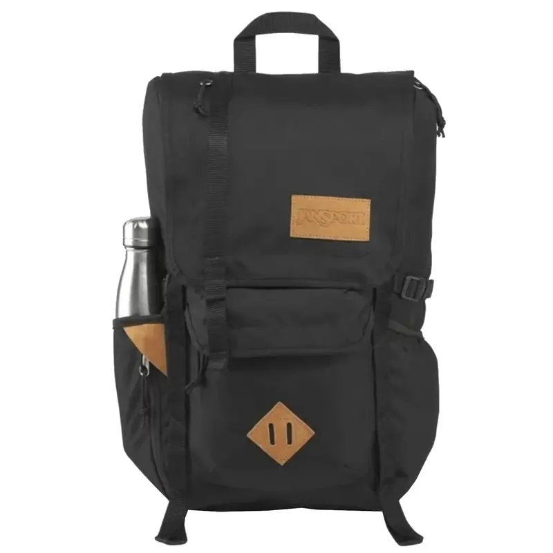 JanSport Hatchet Backpack EK0A5BI6N55, Unisex, Czarne, plecaki, poliester, rozmiar: One size
