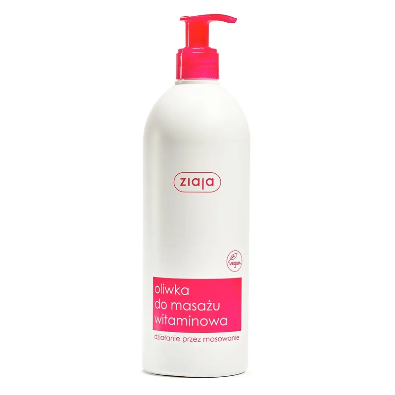 Oliwka do masażu witaminowa olejek do ciała Ziaja 500 ml