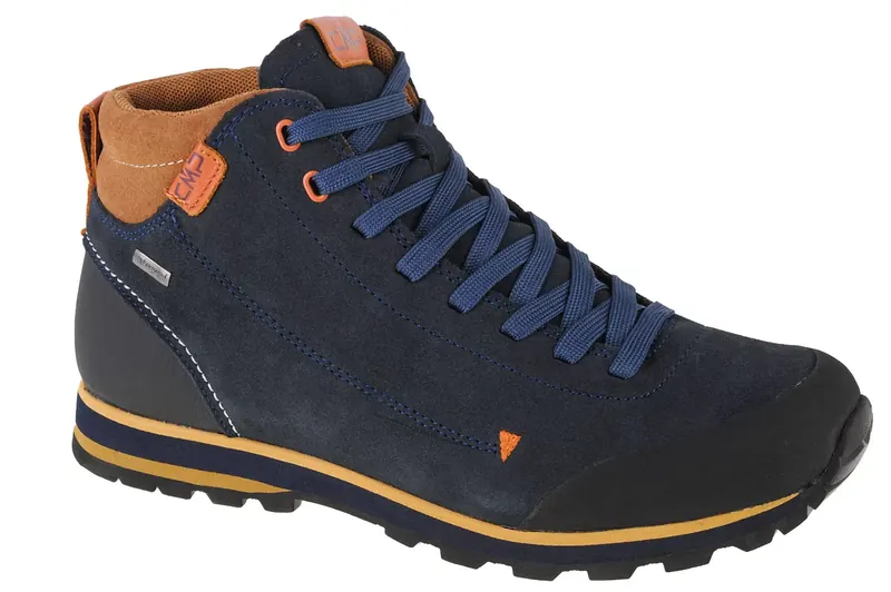 CMP Elettra Mid 38Q4597-N950, Męskie, Granatowe, buty trekkingowe, skóra zamszowa, rozmiar: 43