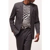 The Kooples Fitted Suit Garments Black Grey Maat: 48 | Blazers Outlet | Heren | Grijs