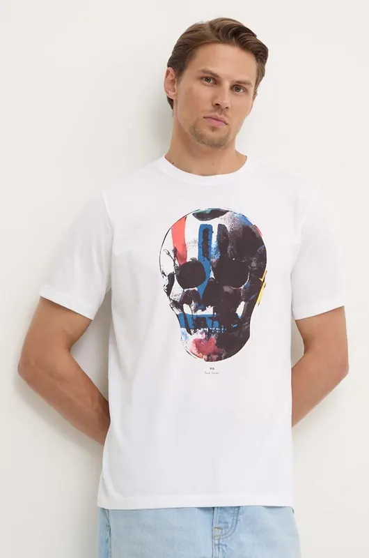 PS Paul Smith t-shirt bawełniany