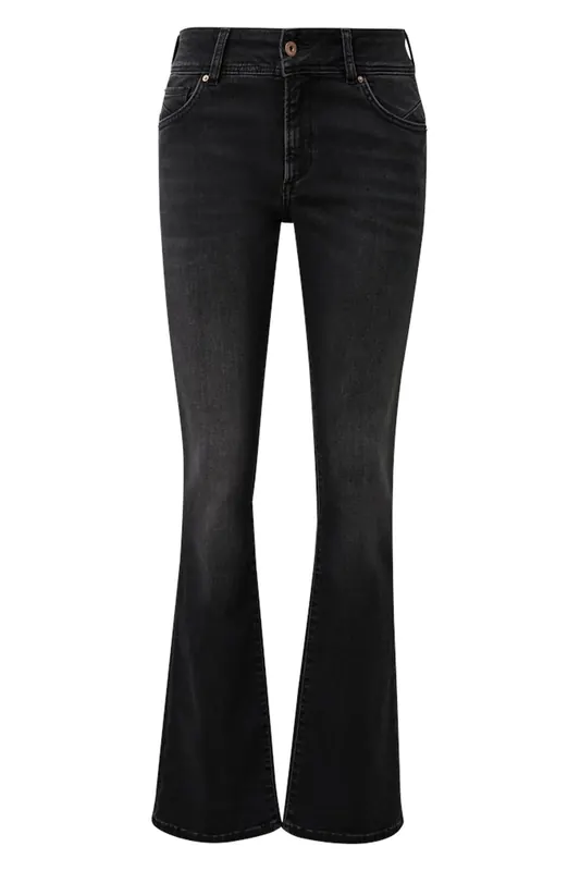 s.Oliver -qs Jeans Black Denim Maat: W32L32 | Flared Jeans Outlet | Dames | Zwart