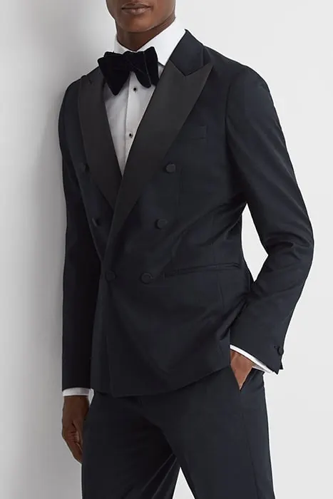 Reiss Deal-db Navy Blazer — The Model Is Wearing A Maat: 38 Maat: 38 | Blazers Outlet | Heren | Zwart