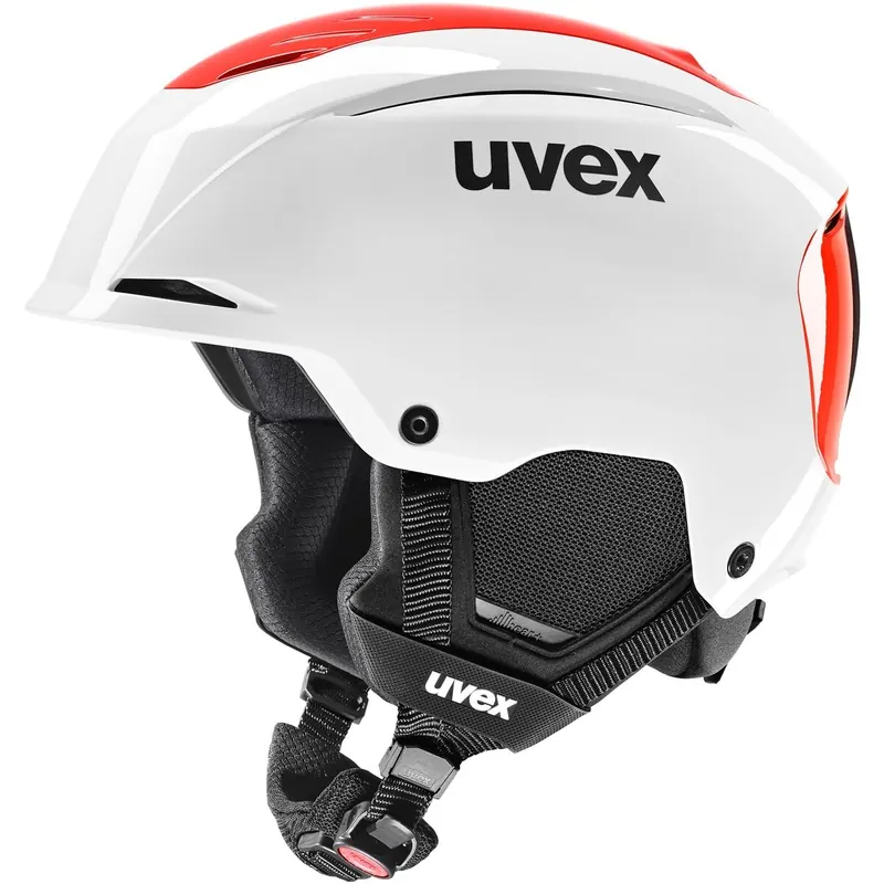 Kask narciarski UVEX Resolution SL biało-pomarańczowy (52-55)