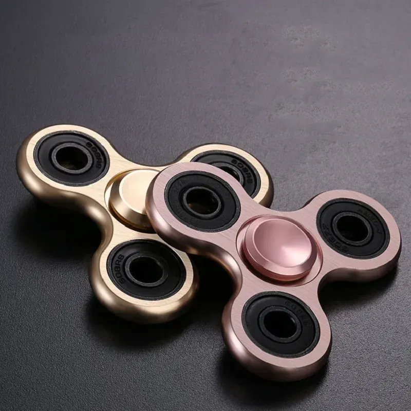Fidget Finger Spinner stop metalu ręczne błystki Stress Relief zabawki dekompresyjne dla dzieci dorośli śmieszne prezenty