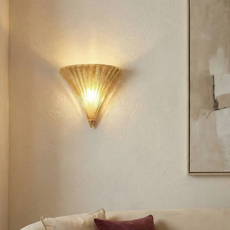 Ideal Lux Santa ap1 small kinkiet, złoty